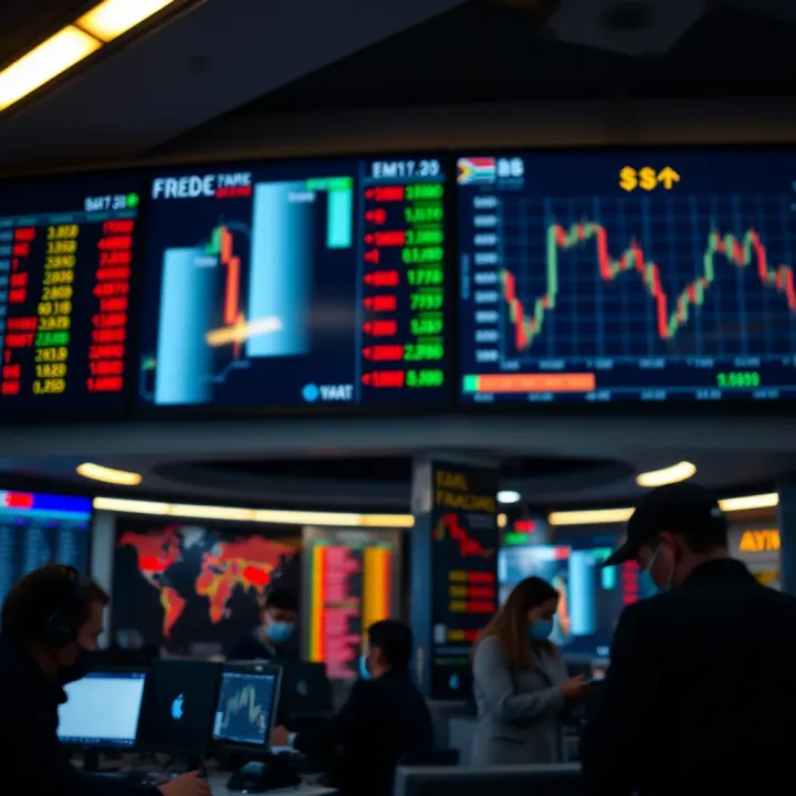 Global Currency Exchange in Forex Trading Currency exchange symbols depicting global forex market activity