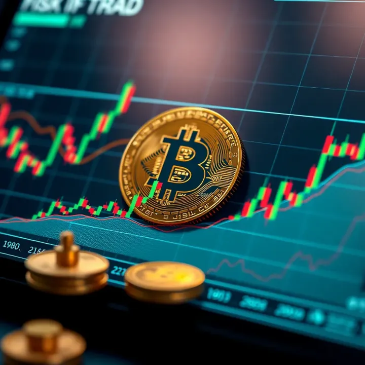 Graph illustrating Bitcoin market trends and risk management strategies