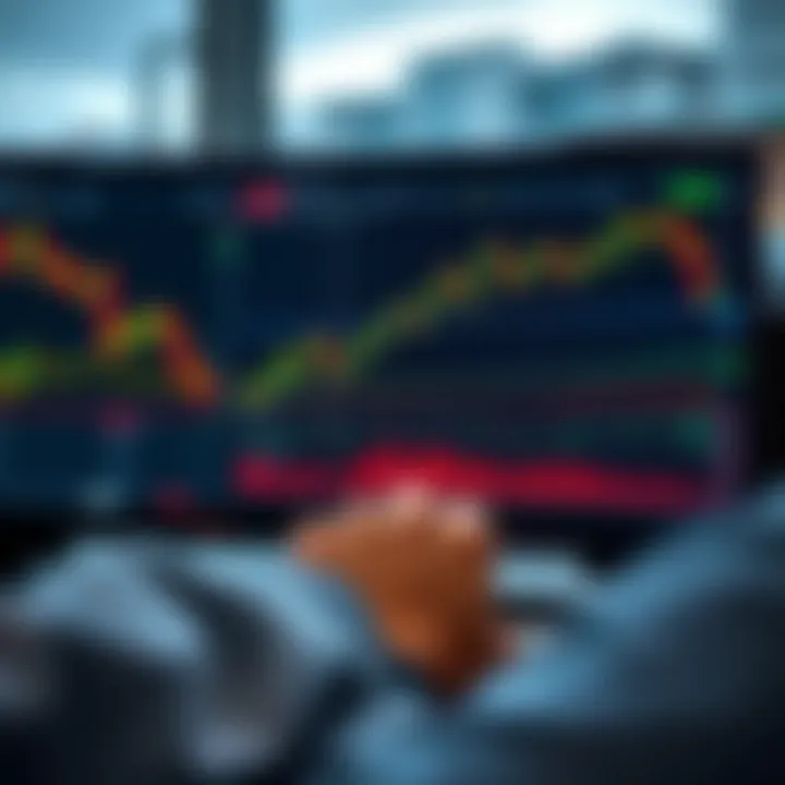 Overview of Automated Trading Software in Action Automated trading software interface displaying market trends and trade executions