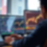Detailed comparison of TradingView and Binary.com interfaces showcasing charting tools and trading options