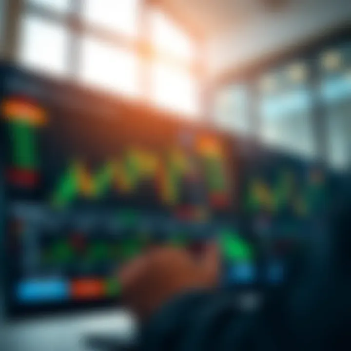 Screenshot of Pocket Option trading dashboard with charts and options