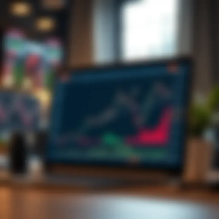 Graph illustrating various smart trading strategies and their performance metrics