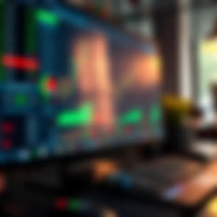 User interface displaying trading charts and options on ExpertOption platform