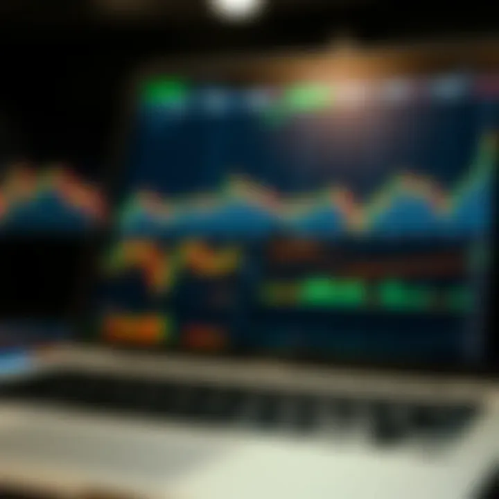Trading platform interface displaying synthetic indices with market data