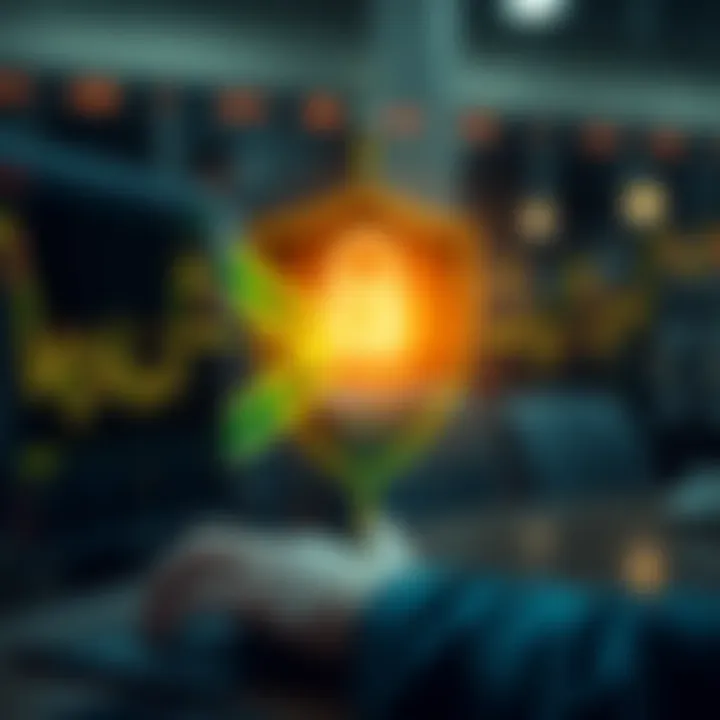 Illustration of South African user accessing trading account with security shield icon