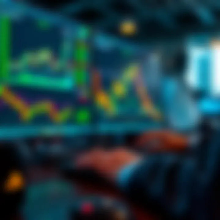 Illustration of digital trading tools and analytics tailored for South African traders