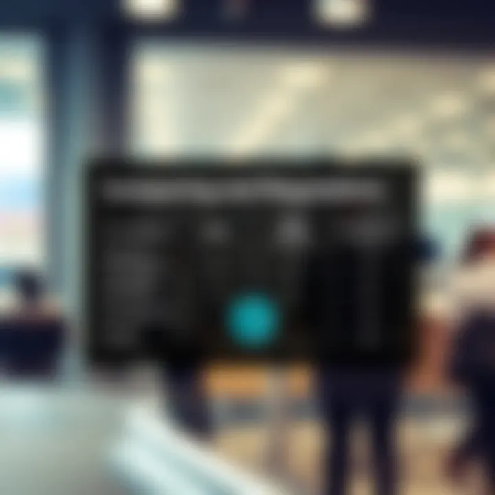 Graphic depicting the comparison of fees and regulations related to pocket brokers in the South African financial market