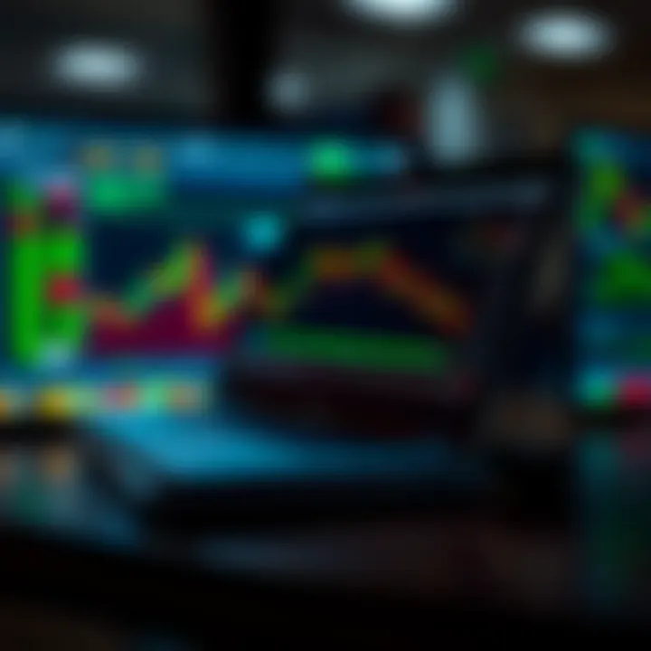 Visual guide showing application of trading book patterns with PDF resources for strategy enhancement