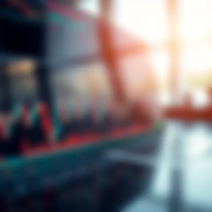 Technical chart highlighting double top reversal formation in trading analysis