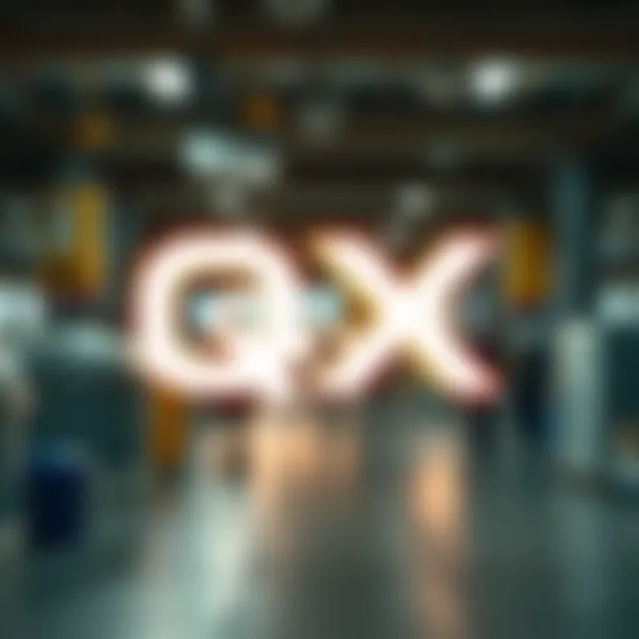 Visual representation of QX applications impacting various South African industries and communities