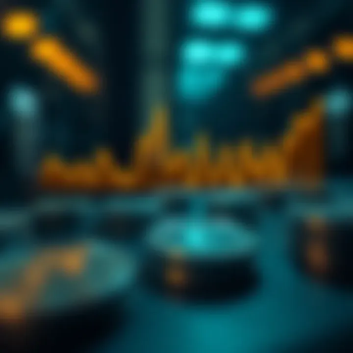 Graph displaying weekly fluctuations of South African rand against the US dollar illustrating exchange rate trends