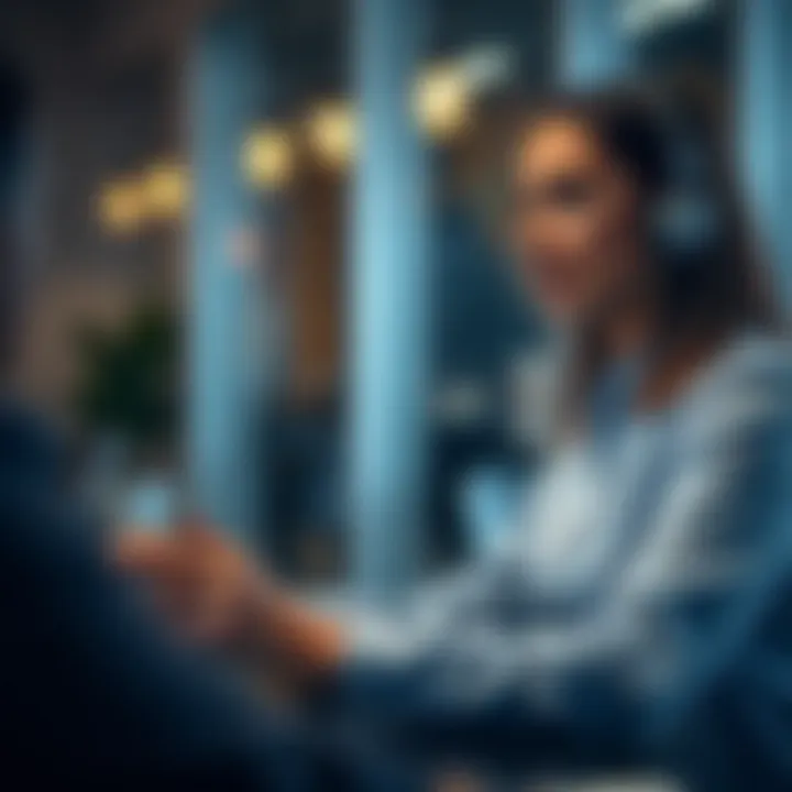 Customer support representative assisting a South African trader via live chat on RCG Markets platform