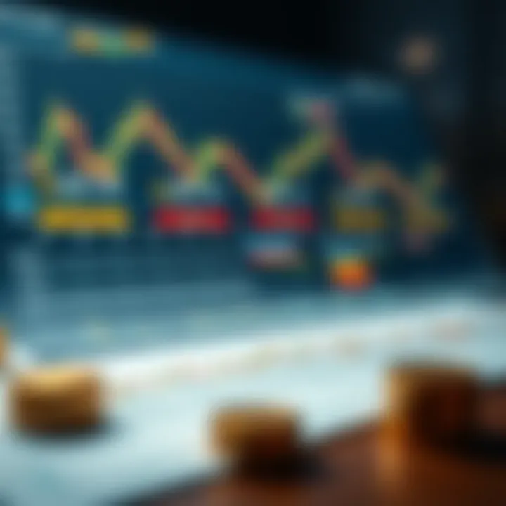 Conceptual chart illustrating regulatory influences and market prediction challenges