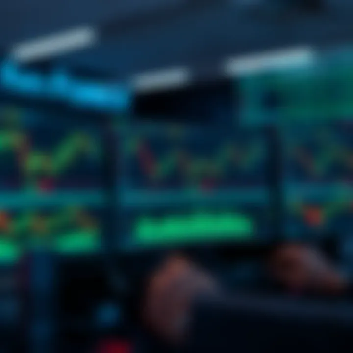 Interface of RoboForex trading platforms displaying various tools and options for traders