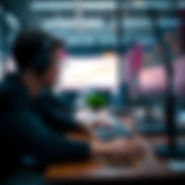 Visual representation of safe trading practices and risk management on Quotex