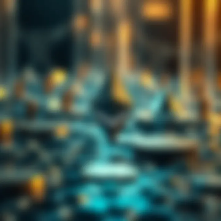 Visual representation of Ethereum's energy-efficient transition comparing old and new consensus mechanisms