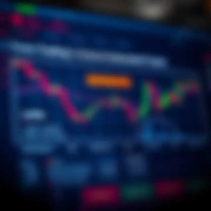 Diagram illustrating the automated execution of trades by a forex trading bot using predefined strategies