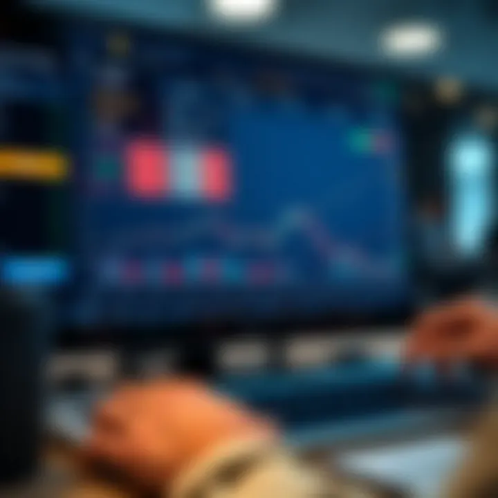 Dashboard of IQ Option trading platform displaying forex, cryptocurrency, and binary options markets