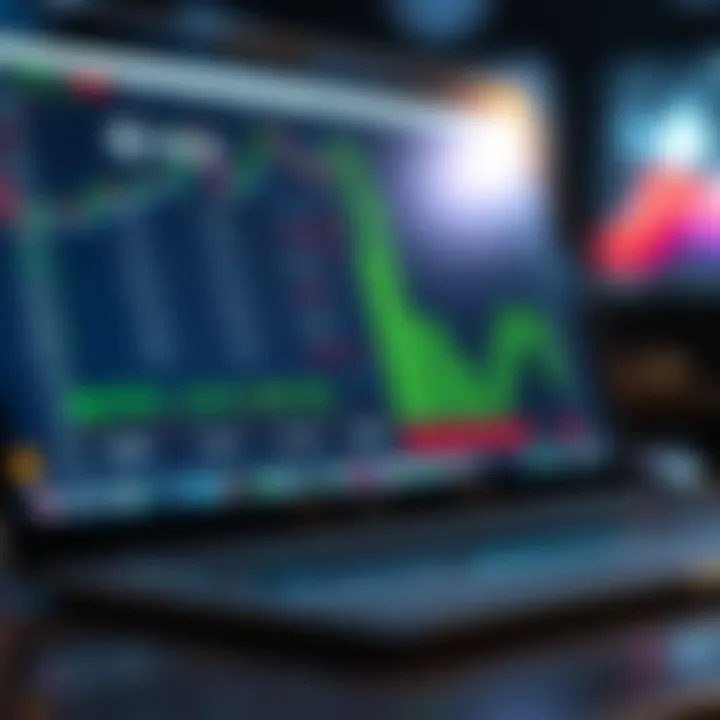 Diagram illustrating minimum deposit amounts across various online trading platforms for comparison