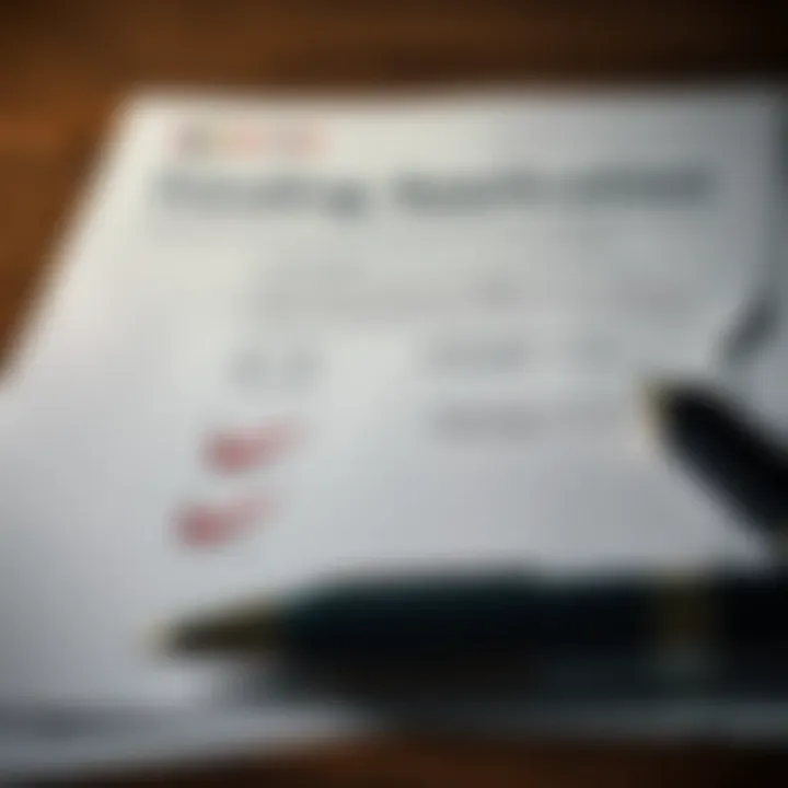 Conceptual graphic of a business funding application with checklist and approval icons