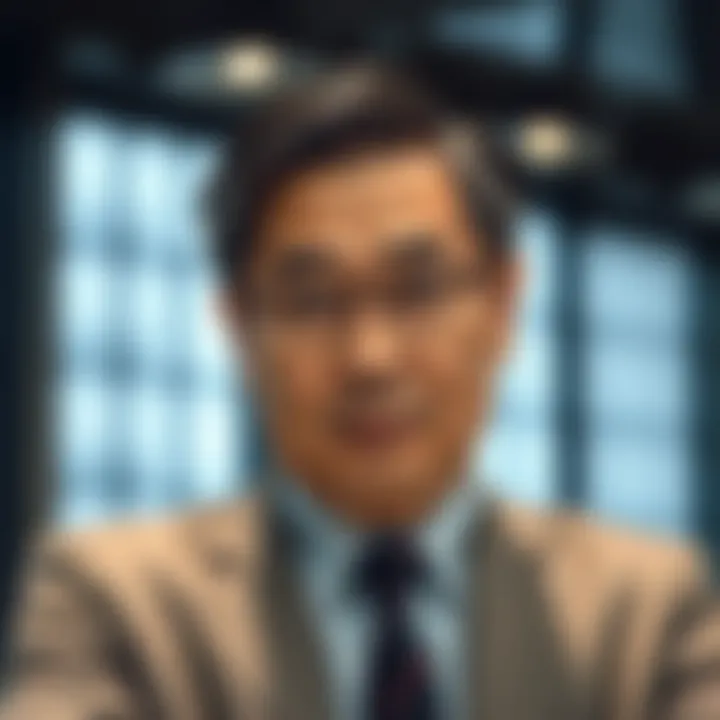 Portrait of Takashi Kotegawa in a professional setting with a focused expression