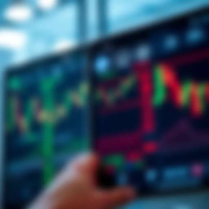 Telegram app interface displaying forex trading signals with currency charts