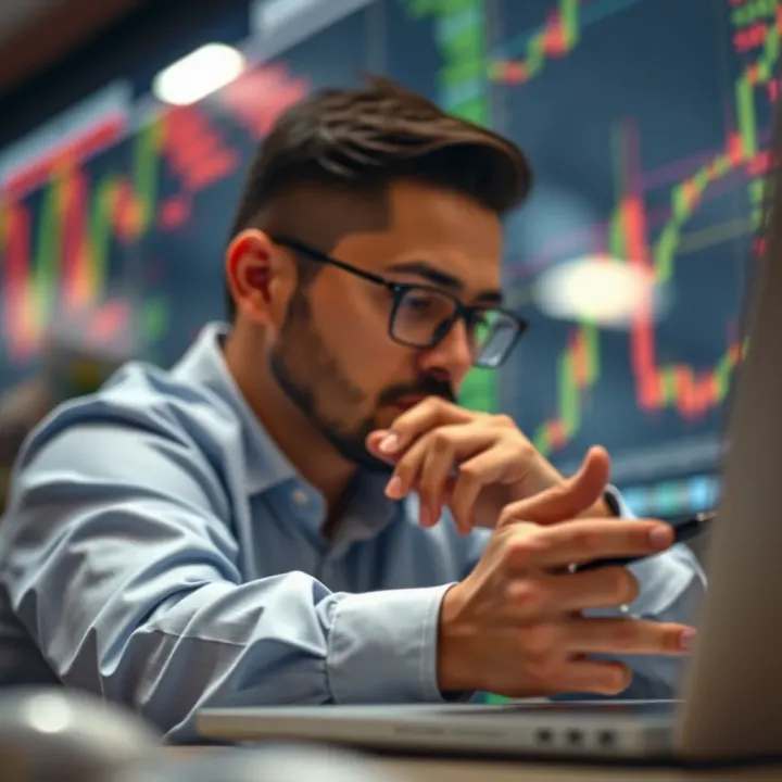 Integrating Forex Signals with Personal Trading Insights Conceptual illustration of currency trading analysis combining signals with personal strategy