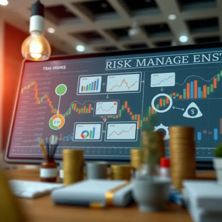 Illustration of strategic risk management tools and trading plan elements