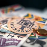 Illustration representing key economic and political factors influencing South African Rand value