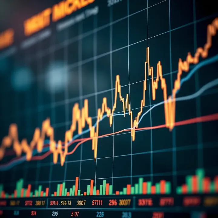 Graph showing boom and crash indices with sharp price spikes