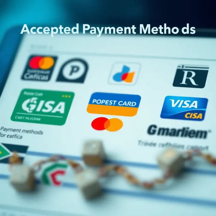 Accepted Payment Methods for Deposits on ExpertOption Illustration of multiple payment methods accepted on ExpertOption including credit cards and e-wallets