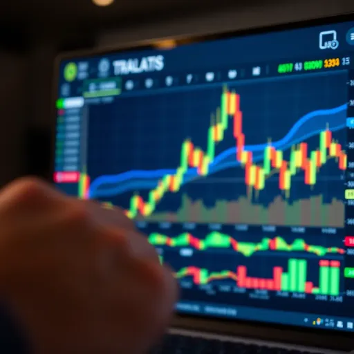 Analyzing Market Trends with TradingView Charts Interactive financial chart displaying market trends and indicators on a digital platform