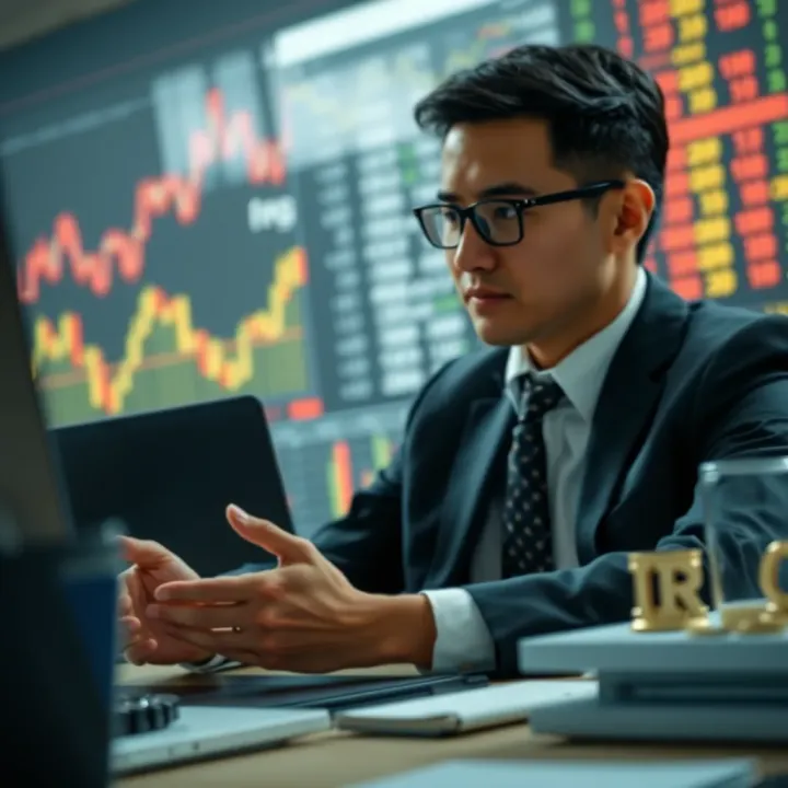 Balancing Risk Management and Psychological Discipline in Trading Conceptual illustration of risk management and psychological discipline in trading