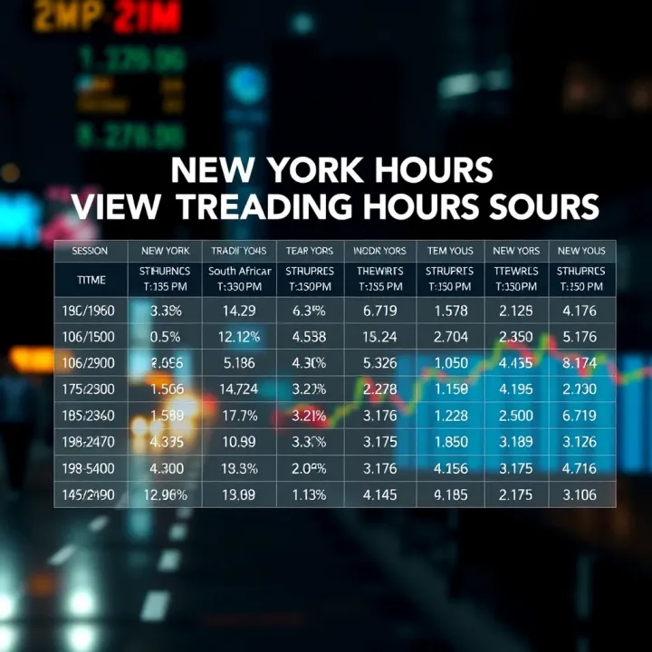 New York Trading Hours Explained for South Africa