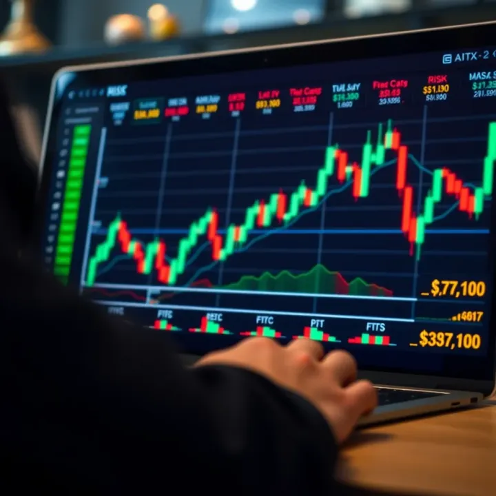 Illustration of cost and risk factors involved in option trading platforms