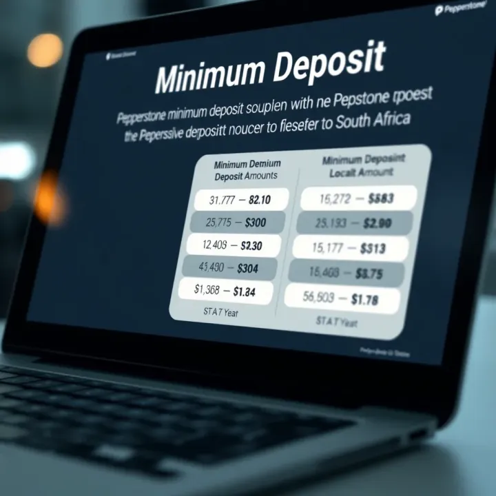 Pepperstone Minimum Deposit Guide for South African Traders