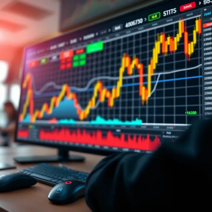 Illustration showing risk management tools and trading strategies for synthetic indices