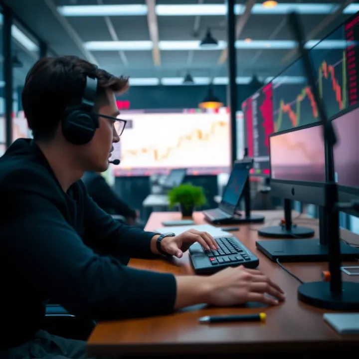 Visual representation of safe trading practices and risk management on Quotex