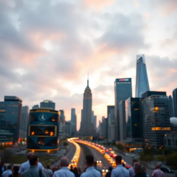 Stefan Quandt's Business Ventures and Philanthropic Efforts City skyline representing global business and philanthropic impact