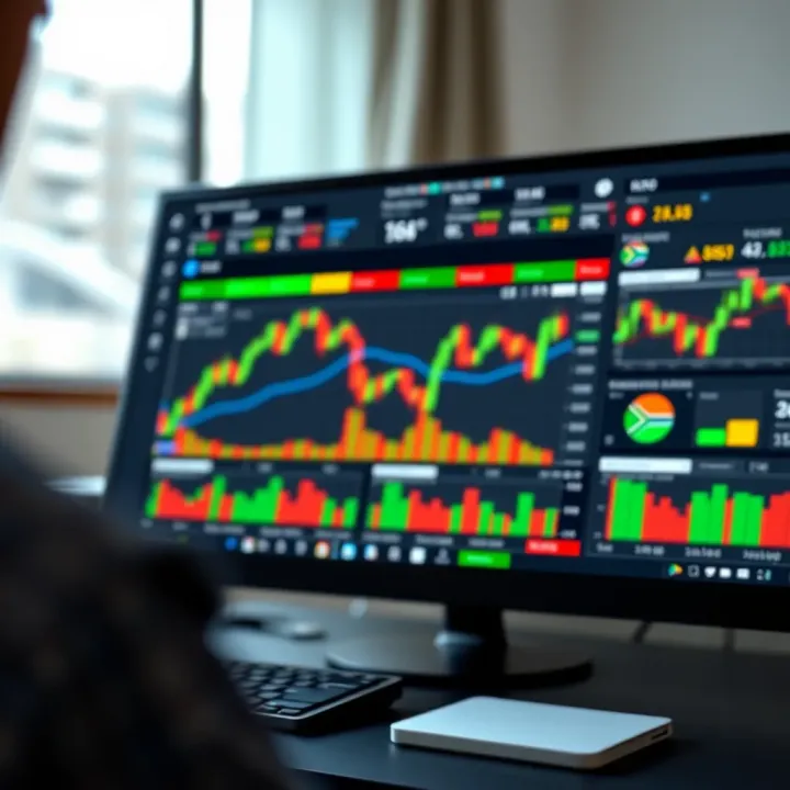 Dashboard showing various currency pairs and trading indicators on Templer FX platform