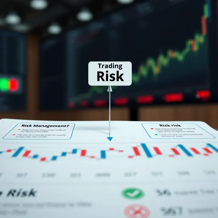 Diagram illustrating key risks associated with trading vie in financial markets