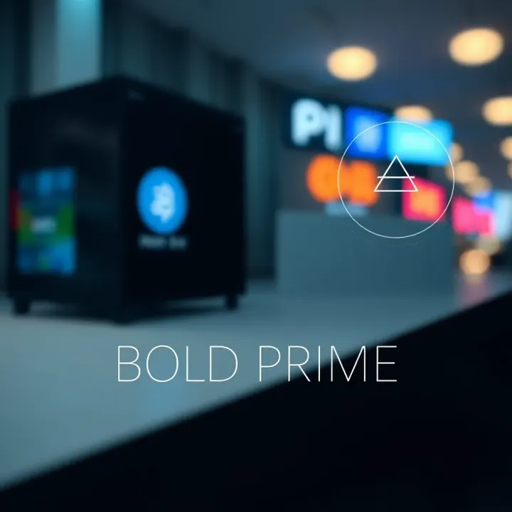 Diagram showing bold prime symbol used in typography with examples of its application