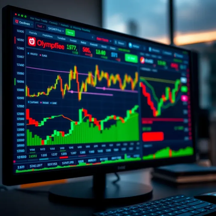 User-friendly digital trading platform interface displaying various financial instruments and real-time charts