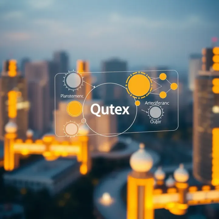 Diagram illustrating the core components and architecture of Qutex technology