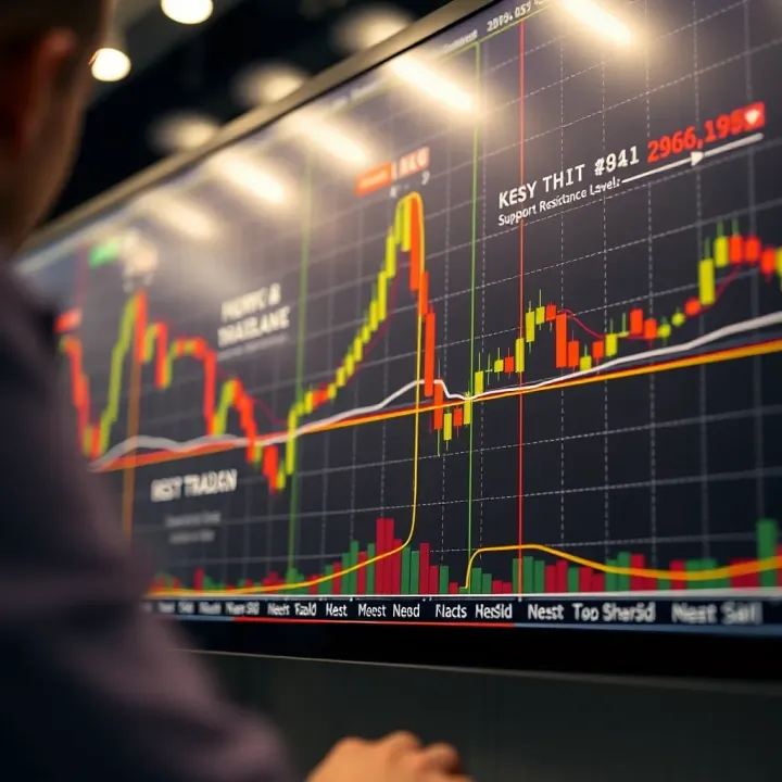 Trading Patterns and Key Levels in Sam Seiden’s Approach Detailed chart displaying various trading patterns and key support and resistance levels