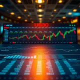 Chart depicting daily trading hours and sessions of the US30 index